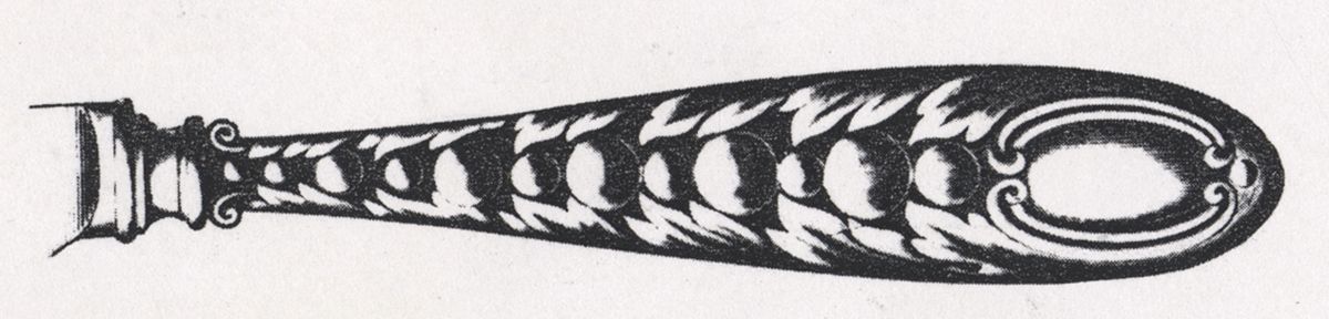 Moselle (Silverplate) Individual Fruit Knife with Silverplate Blade by International Silver-1