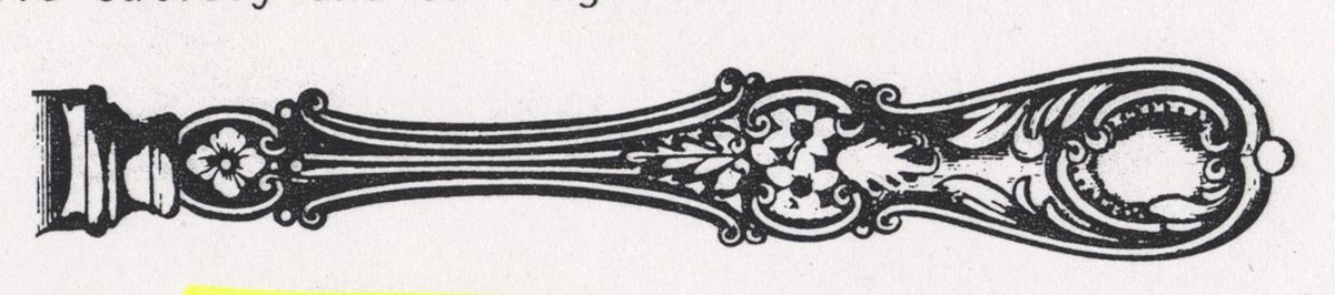 Columbian II (Silverplate) Individual Fruit Knife with Silverplate Blade by International Silver-1