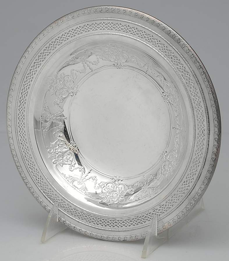 167 (Silverplate, Hollowware) 8" Round All Purpose Dish by International Silver-1