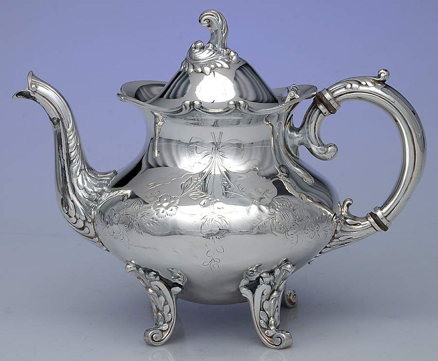 01405 (Silverplate, Hollowware) Teapot by International Silver-1