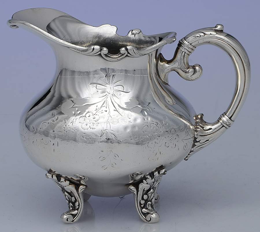 01405 (Silverplate, Hollowware) Creamer by International Silver-1