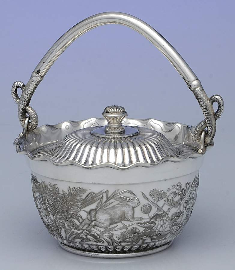 5307 (Silverplate, Hollowware) Sugar Bowl & Lid by International Silver-1