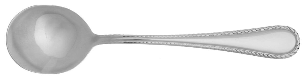 Adventure (Stainless) Round Bowl Soup Spoon (Cream Soup) HC by International Silver-1
