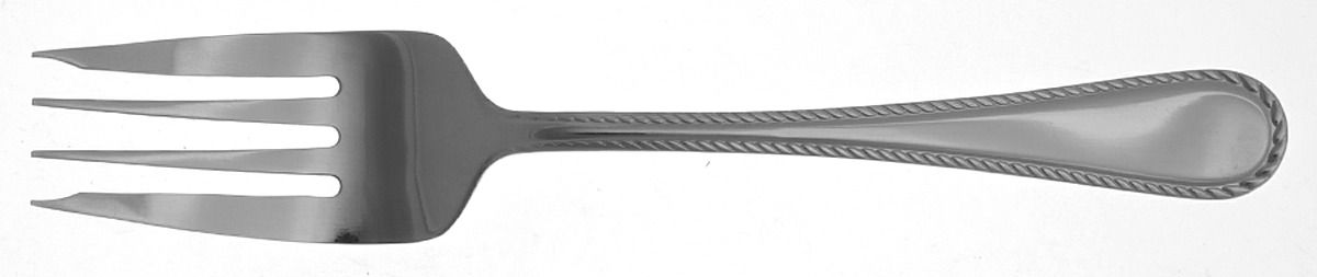 Adventure (Stainless) Medium Solid Cold Meat Serving Fork by International Silver-1