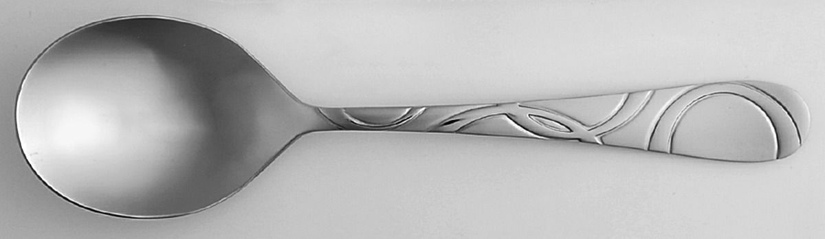 Garland Frost (Stainless) Sugar Spoon by International Silver-1