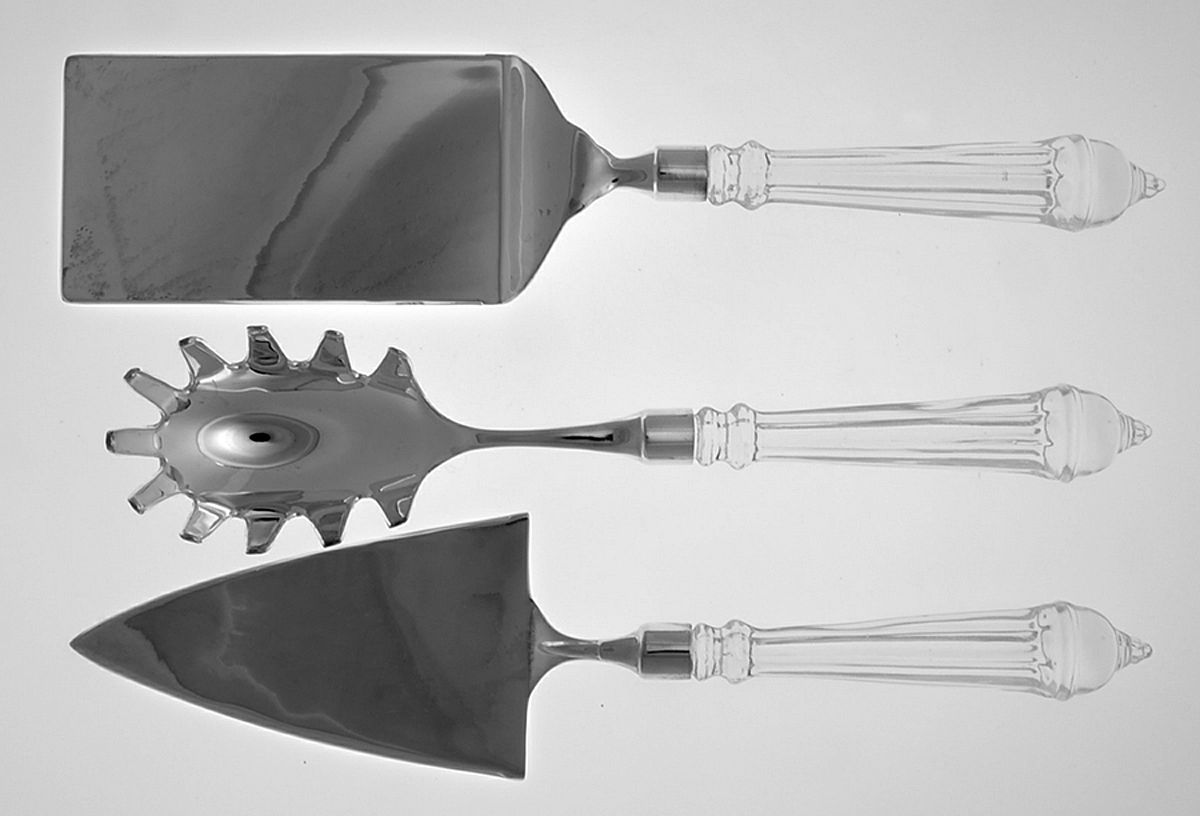 INS648 (Silverplate) (3 Pc) Serving Set (PASTV, LASV, PISSI) by International Silver-1