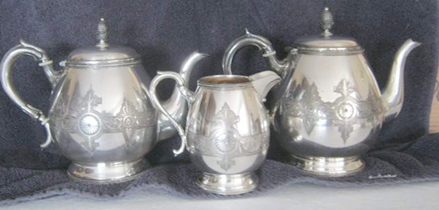 1822 (Silverplate, Hollowware) Teapot by International Silver-1