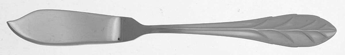Leaf (Stainless) Flat Handle Master Butter Knife by Isaac Mizrahi-1