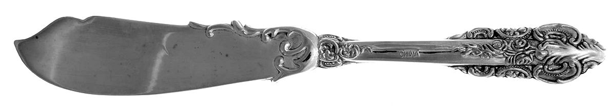 Grand Antique (Silverplate) Hollow Handle Master Butter Knife by International Silver-1