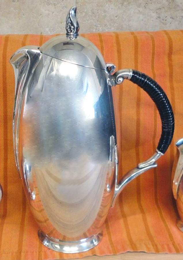 Silver Wind (Silverplate, Hollowware) Silverplate Coffee Pot by International Silver-1