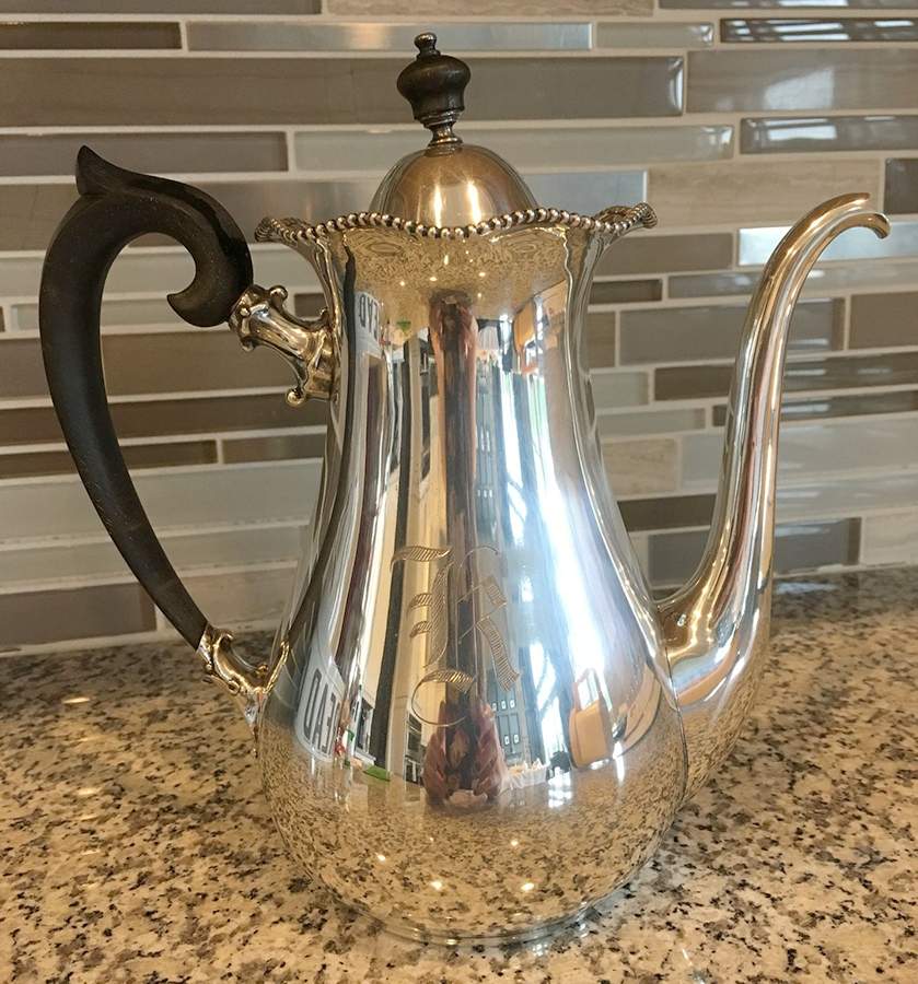 C1028-1 (Sterling, Hollowware) Coffee Pot by International Silver-1