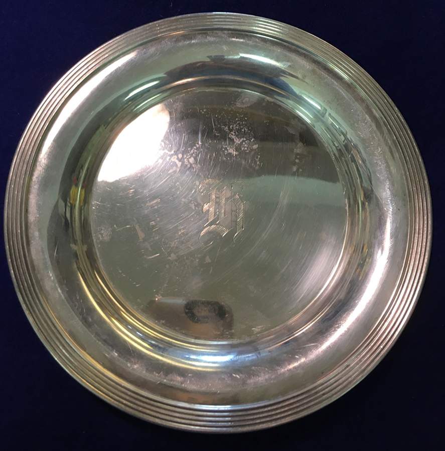 C3108 (Sterling, Hollowware) Bread Plate by International Silver-1