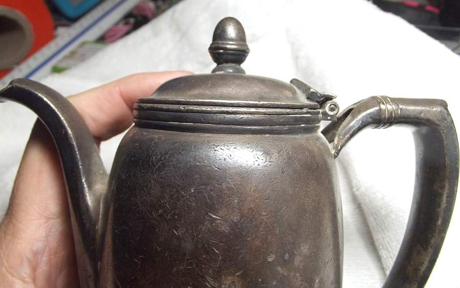 05050 (Silverplate, Hollowware) Mini Coffee Pot by International Silver-1