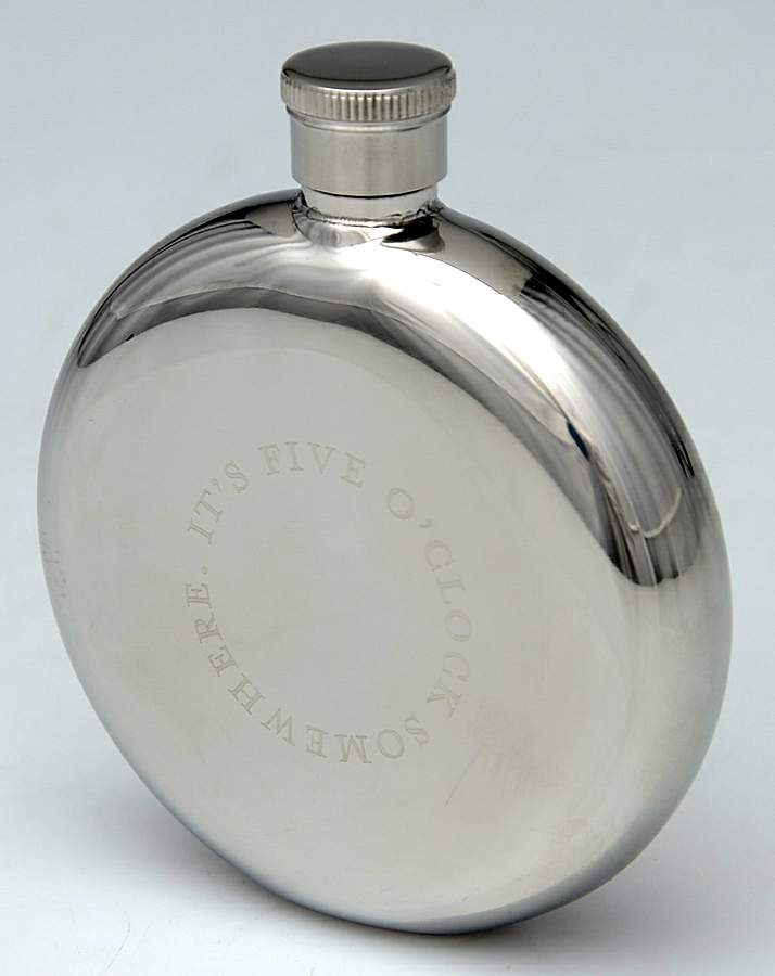 Giftware (Metal, Hollowware) Flask by Izola-1