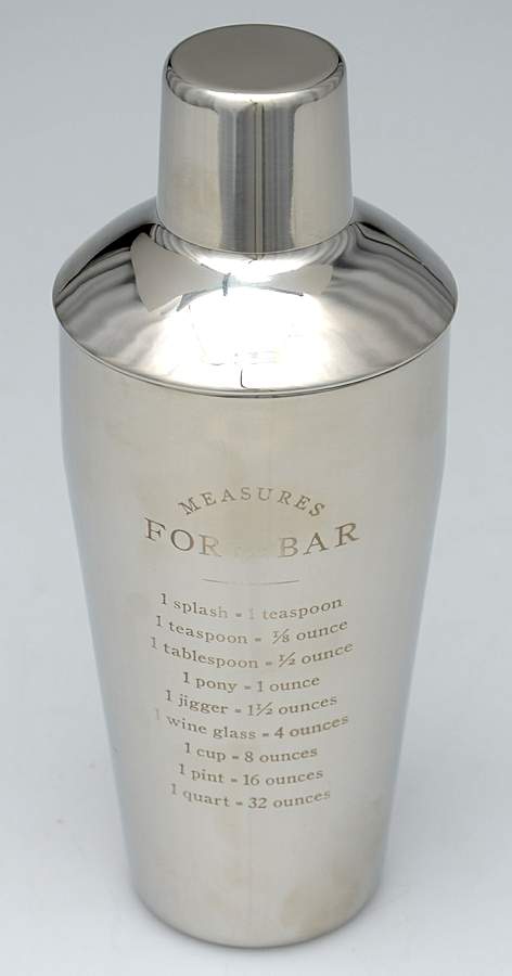 Giftware (Metal, Hollowware) Cocktail Shaker by Izola-1