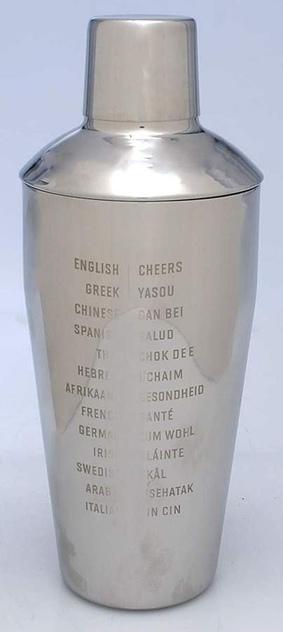 Giftware (Metal, Hollowware) Cocktail Shaker by Izola-1