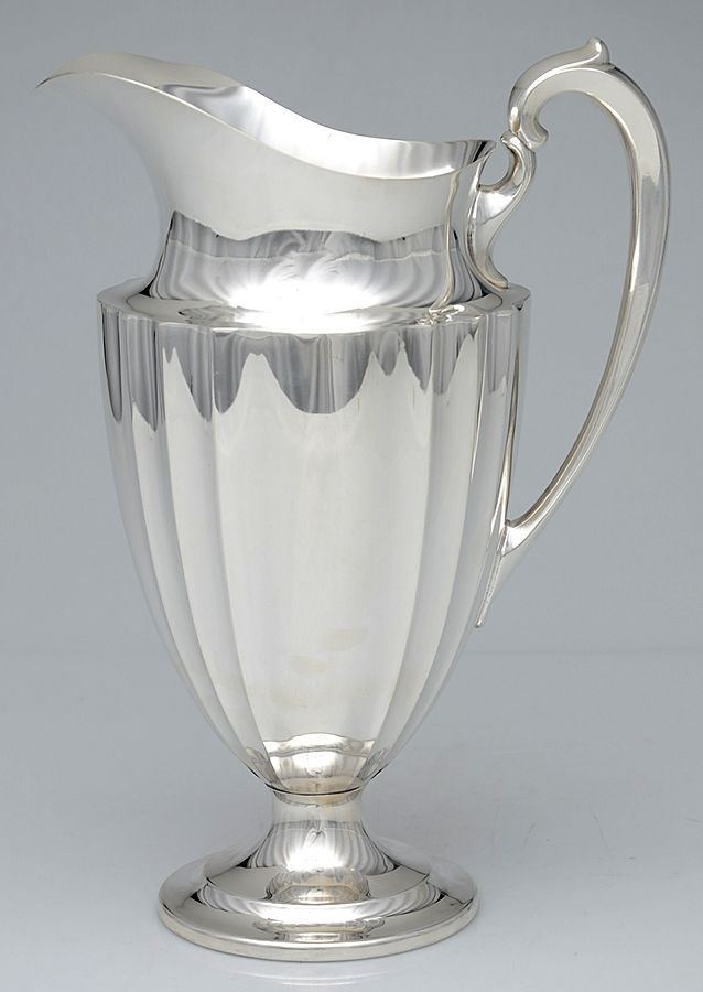 675 (Silverplate, Hollowware) Silverplate Water Pitcher by International Silver-1
