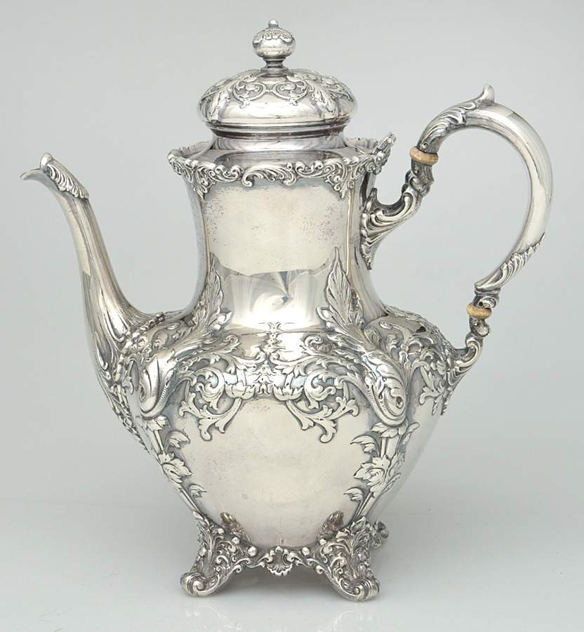 750A (Sterling, Hollowware) Coffee Pot by International Silver-1