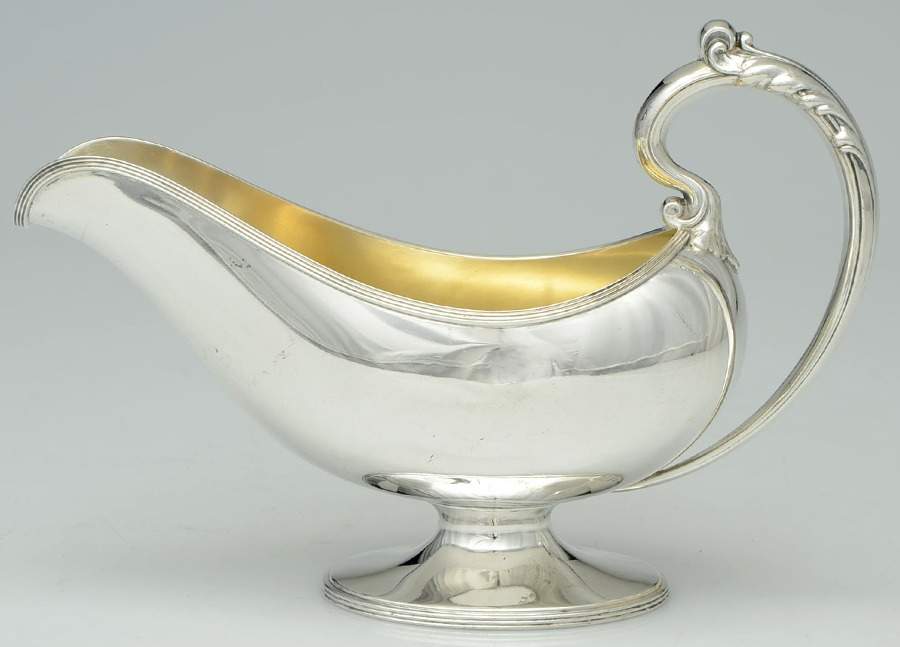 C1334 (Sterling, Hollowware) Gravy Boat by International Silver-1