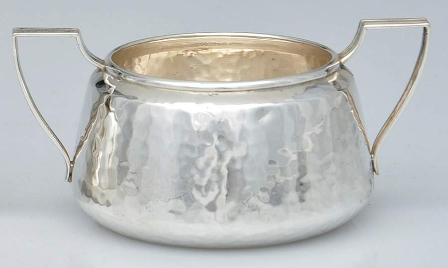 520B (Sterling, Hollowware) Mini Open Sugar Bowl by International Silver-1