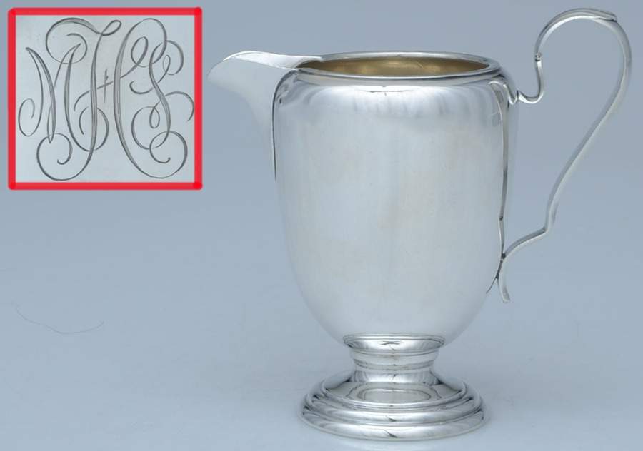 C344 (Sterling, Hollowware) Creamer by International Silver-1