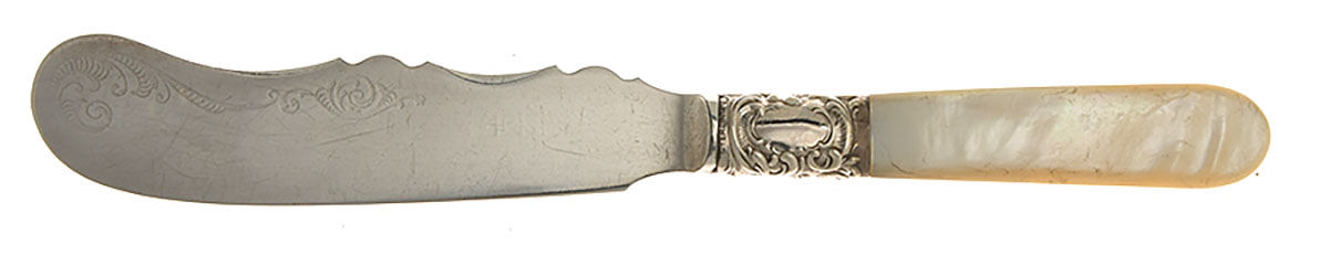 Pearl Handle Flatware 12 (Strlg) Pearl Handle Master Butter by International Silver-1
