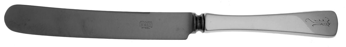 INS667 (Sterling) Old French Hollow Knife with Bolster by International Silver-1