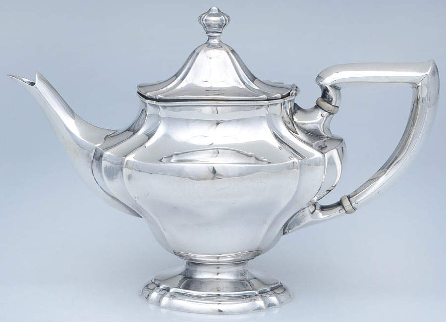 C1587 (Sterling, Hollowware) Teapot by International Silver-1