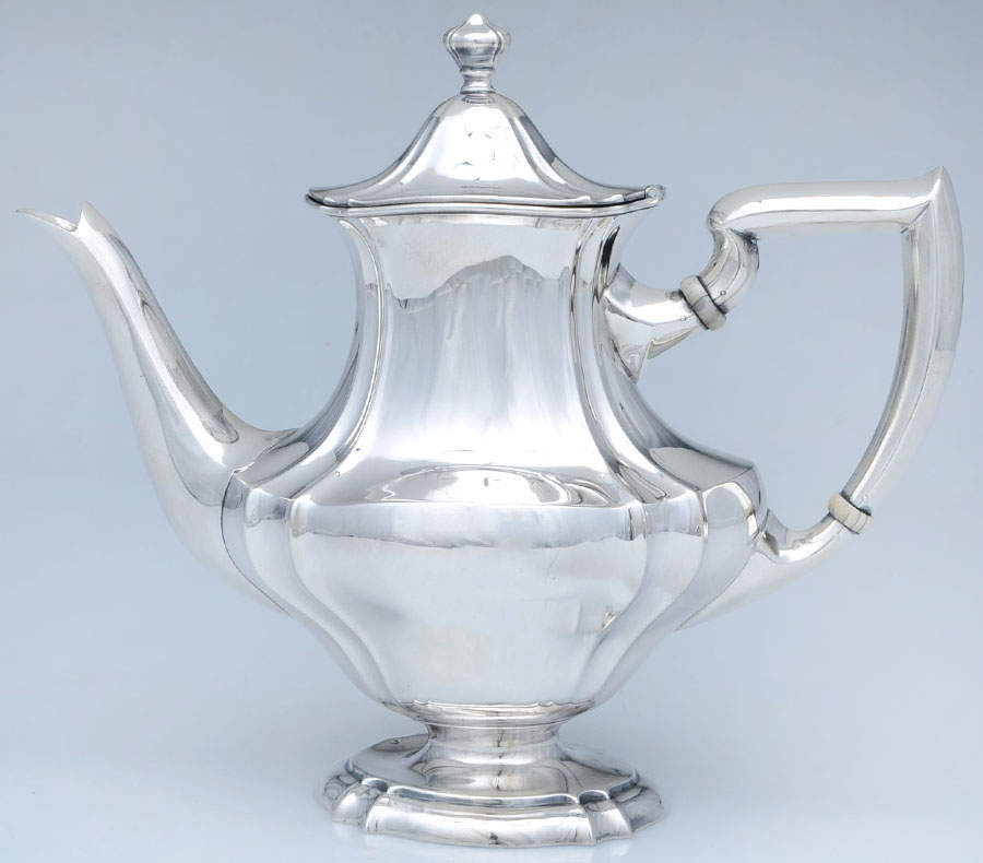 C1587 (Sterling, Hollowware) Coffee Pot by International Silver-1