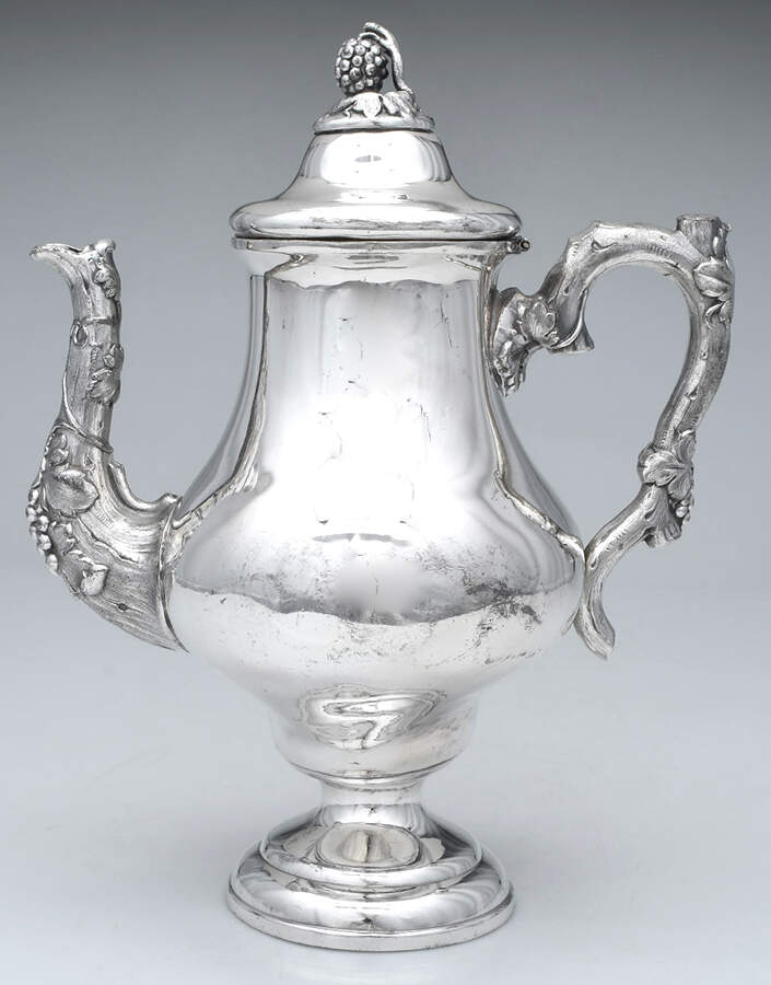INS674 (Silverplate, Hollowware) Silverplate Coffee Pot by International Silver-1