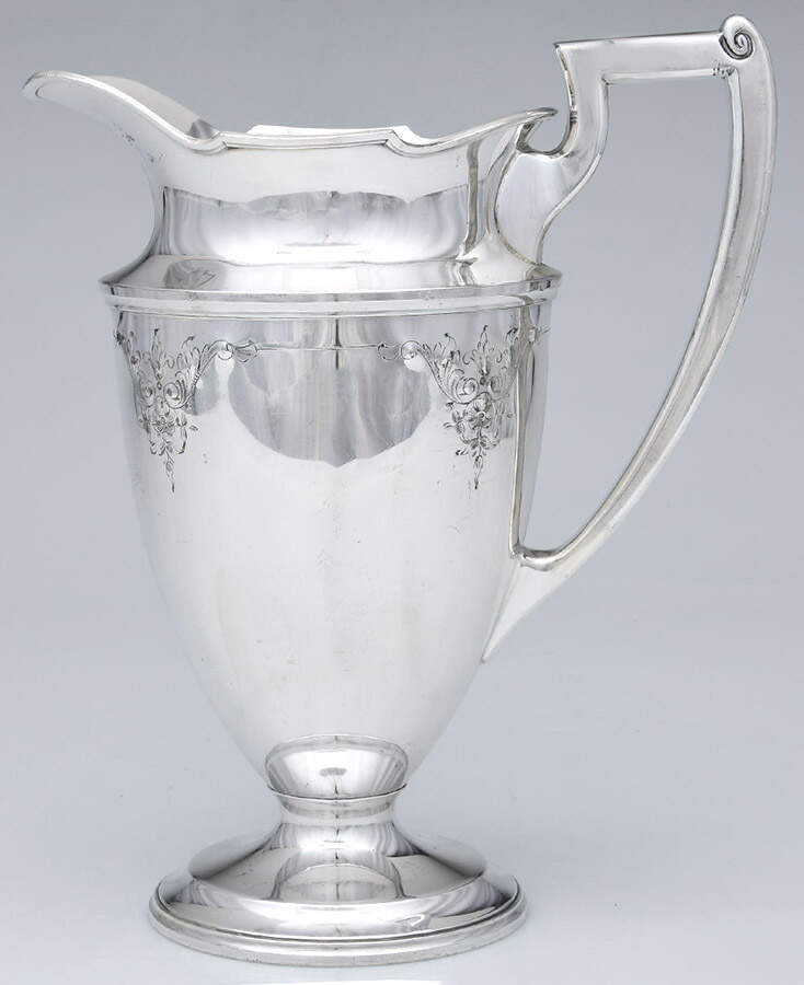 5334 (Silverplate, Hollowware) Silverplate Water Pitcher by International Silver-1