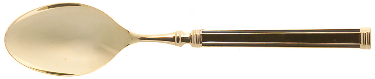 Golden Imperial-Black (Gold Electroplate) Teaspoon by Japan-1
