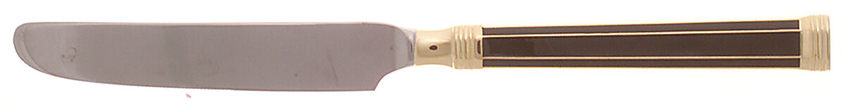 Golden Imperial-Black (Gold Electroplate) New French Solid Knife by Japan-1