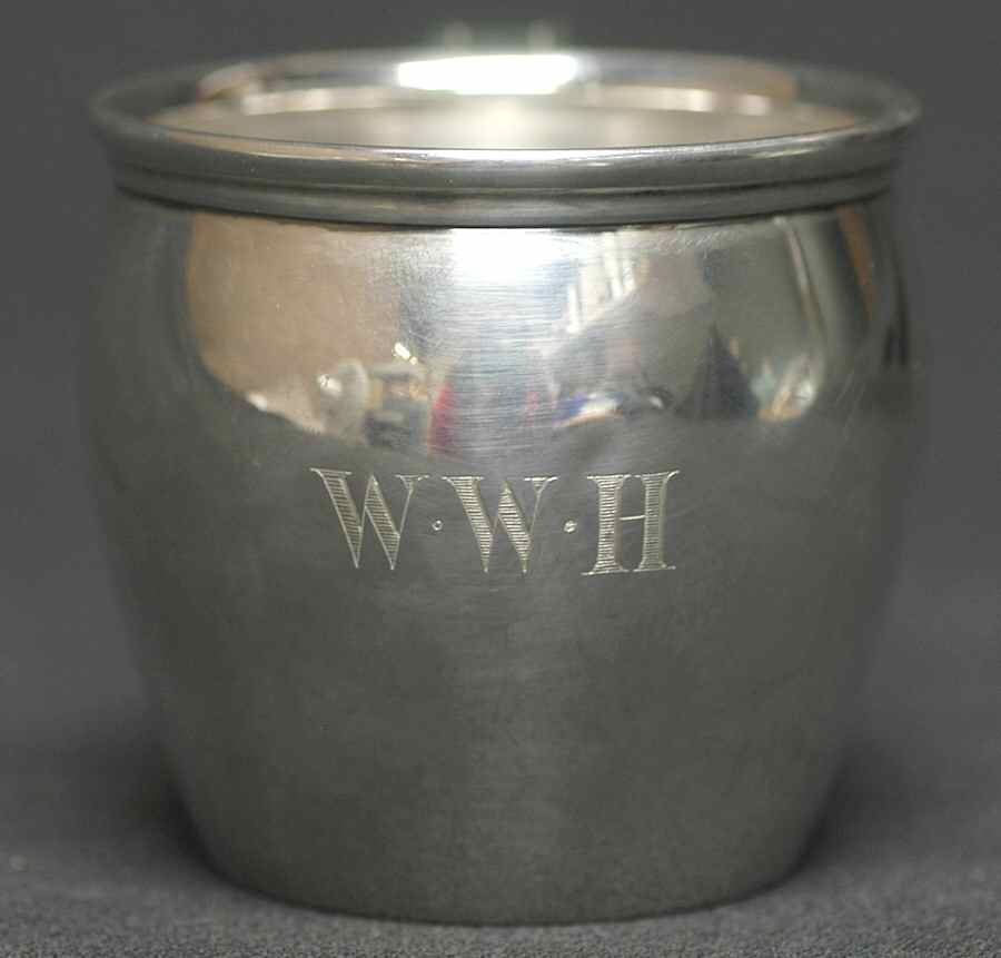 Sterling Hollowware Baby Cup by J E Caldwell-1