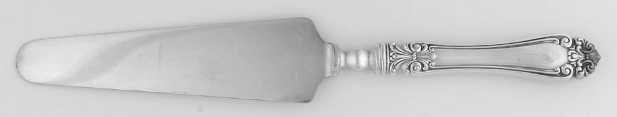 Victoria (Silverplate, 1901) Pie Server with Silverplate Blade by 1890 Jennings Bros-1