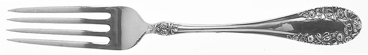 Clover Blossom (Sterling, 1906) Fork by Joseph Mayer (USA)-1
