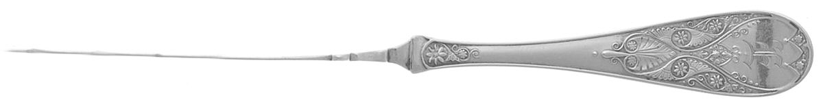 Patrician (Sterling, 1880) Flat Twisted Handle Master Butter Knife by Joseph Seymour-1