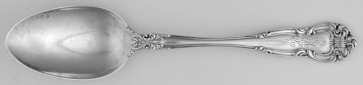Angelo (Sterling, 1910) Monogram Tablespoon (Serving Spoon) by JB & SK Knowles Silver-1