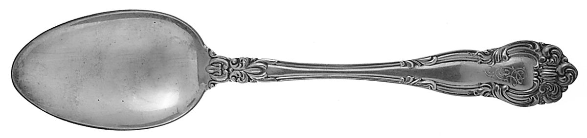 Angelo (Sterling, 1910) Monogram Tablespoon (Serving Spoon) by JB & SK Knowles Silver-1
