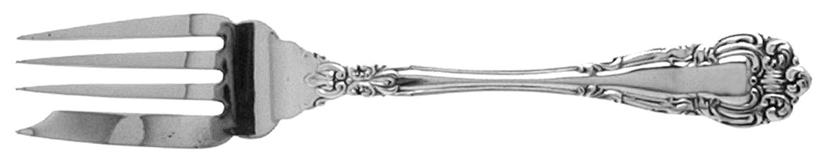 Angelo (Sterling, 1910) Monogram Individual Salad Fork by JB & SK Knowles Silver-1