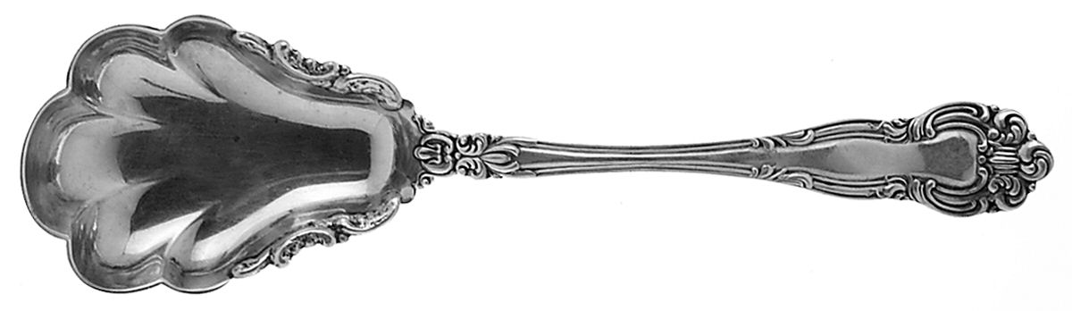 Angelo (Sterling, 1910) Small Solid Berry/Casserole Spoon by JB & SK Knowles Silver-1