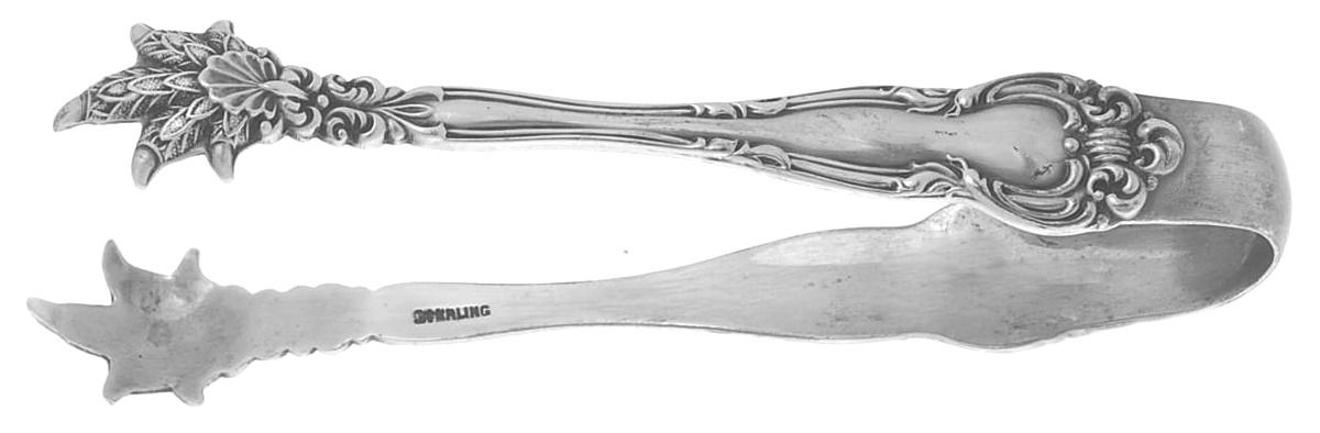 Angelo (Sterling, 1910) Small Sugar Tongs by JB & SK Knowles Silver-1