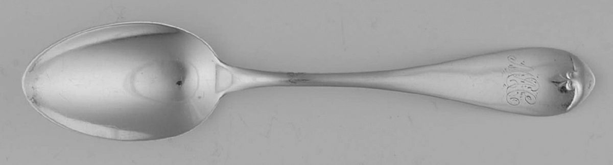 Antique (Sterling, 1865) Five O'Clock Teaspoon by JB & SK Knowles Silver-1