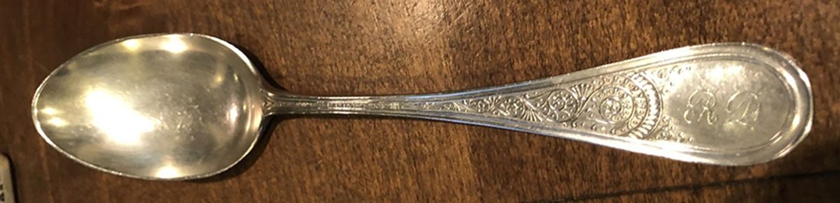 Coronet (Sterling, 1879) Tablespoon (Serving Spoon) by JB & SK Knowles Silver-1