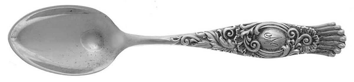 King (Sterling, 1886) Demitasse Spoon by JB & SK Knowles Silver-1