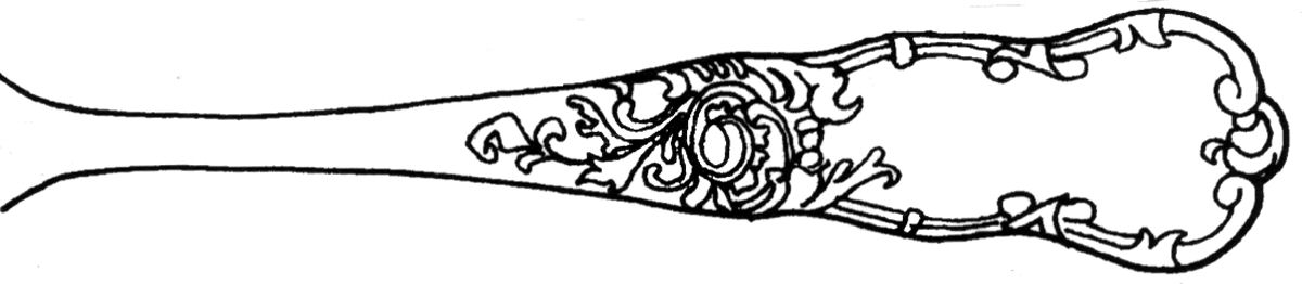 Lenox (Sterling, 1890) Fork by JB & SK Knowles Silver-1