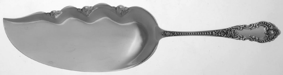 Apollo (Sterling) Large Solid Fish Serving Knife by JB & SK Knowles Silver-1
