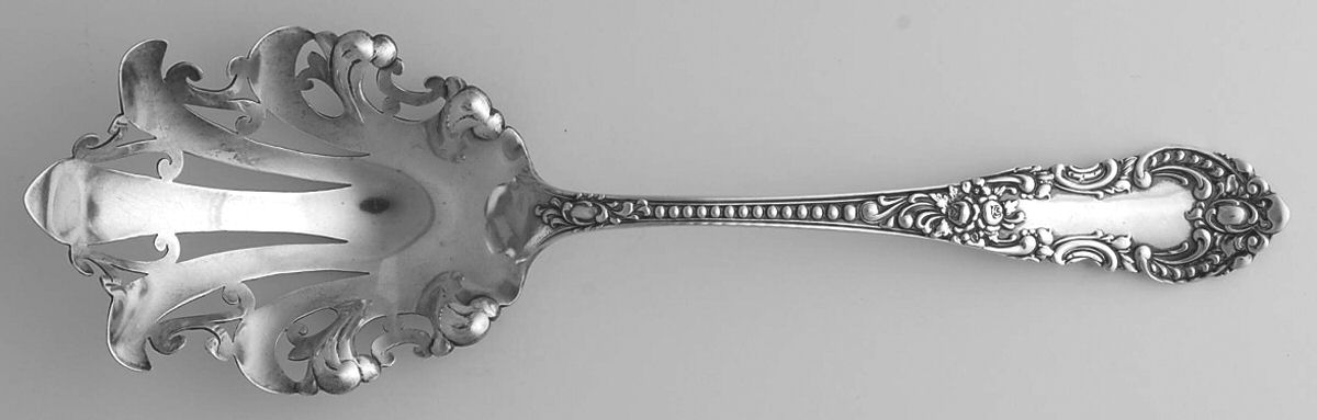Apollo (Sterling) Solid Macaroni Server by JB & SK Knowles Silver-1