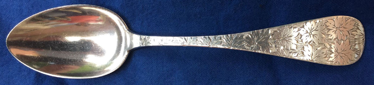 JSE1 (Sterling) Dessert/Oval Soup Spoon by Joseph Seymour-1
