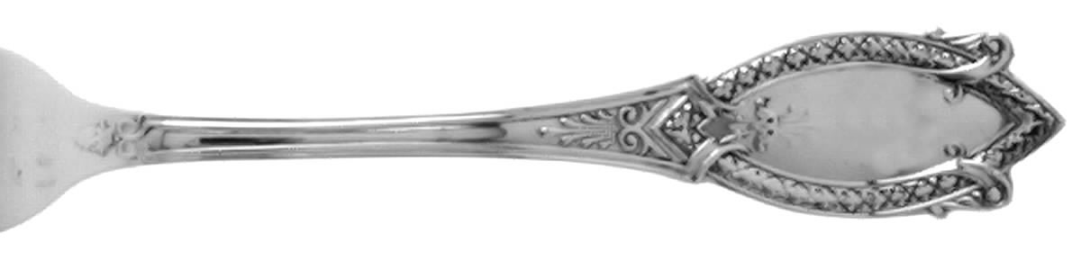 Diamond (Sterling, 1860) Fork by John Polhamus-1